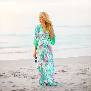 Lily Pulitzer Silk Kimono